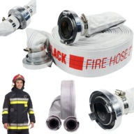 WĄŻ STRAŻACKI DO SZAMBA BRUDNEJ WODY SZYBKOZŁĄCZKA POMPY 2 CALE 20M