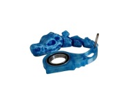 Keyrambit + Ruchoma Czacha ICE BLUE | Brelok Fidget 3D