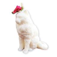 Świeca ZAPACHOWA Kot Maine Coon SOJOWA Prezent Mango /Różne Zapachy