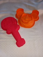 2 duże formy silikonowe idealny stan gitara myszka miki