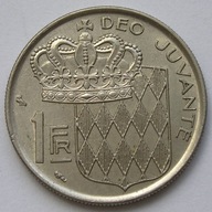Monako 1 frank 1960 - książę Rainier III