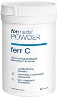 ForMeds powder ferr C anemia niedokrwistość żelazo wyciąg z buraka 60 por.