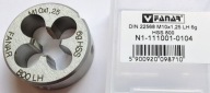 NARZYNKA M10x1,25 LH LEWA M 10 x 1,25 10x1,25mm FANAR HSS FWP DROBNOZWOJOWA