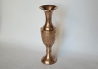 Wazon mosiężny wysoki 25 cm