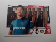 Karta topps match attax autograf Bayer Leverkusen Champions League Alonso