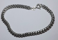 Srebrna bransoletka, srebro 925 .Używana