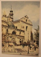 JAROSŁAW. Barokowy kościół reformatorów z 1716 r. CZYSTA, 1964 rok