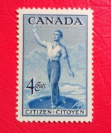 KANADA 1947 Kanadyjczyk w chmurach czyste**