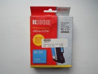 Atrament Żelowy RICOH RC-C21 cyan ,Aficio G700