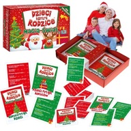 TOWARZYSKA GRA PLANSZOWA PLANSZÓWKA DLA DZIECI 9 LAT DZIECI KONTRA RODZICE