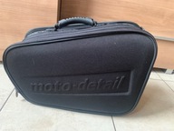 Sakwa torba motocyklowa boczna MOTO DETAIL jak NOWA 47x27x32 ok.40 L LEWA