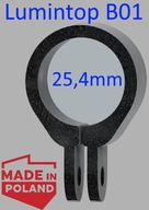 Krótki uchwyt latarki Lumintop B01 kask mocowanie gopro