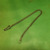 zabytkowa dewizka do zeg.kieszonki -35cm