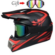 Kask off-road na hulajnogę crossa Full Face rozm. S 55-56 cm + gogle GRATIS