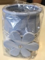 Handmade ozdobna osłonka na podgrzewacz świeczka dekoracja domu rękodzieło