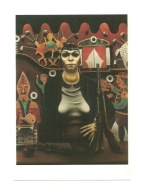 Pocztówka - Pyke Koch, Kobieta na strzelnicy w lunaparku ...