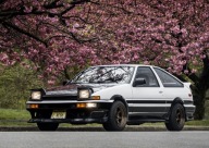 Plakat A3 - Toyota Corolla AE86 Trueno 4A-GE