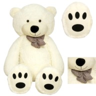 MIŚ PLUSZAK MASKOTKA TEDBII KREMOWY DUŻY DZIEŃ KOBIET 140 CM