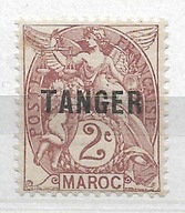 Tanger, poczta francuska, Mi: MA-TG 2, 1918 rok