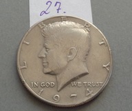 HALF DOLLAR z 1974 roku - KENNEDY