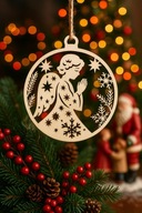 Personalizowane bombki ze sklejki – NAJPIĘKNIEJSZY dodatek tych Świąt!