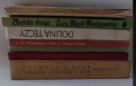 Montgomery Błękitny Zamek Ania z Zielonego Rilla Avonlea 7 książek zestaw
