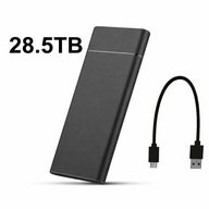 Dysk zewnętrzny 28,5TB dysk przenośny M.2 SSD USB Type-C