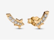 kolczyki pandory sztyfty Spadająca gwiazda nowość