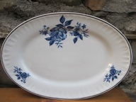 DUŻY Porcelanowy Półmisek _dł. 33 cm_BOGUCICE_PRL