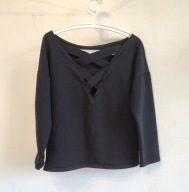 Bluzka z wycięciem na plecach Pakuten 40 damska bawełna elastan (370)