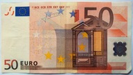 Banknot 50 euro 2002 seria S (Włochy)