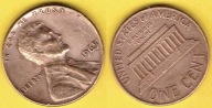 USA 1 Cent 1965 r.
