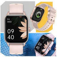 SMARTWATCH ZEGAREK DAMSKI PRO SREBRNY ROZMOWY POWIADOMIENIA DLA KOBIETY