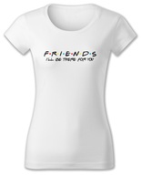 Koszulka damska FRIENDS biała rozmiar XXL