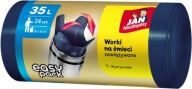 JAN NIEZBĘDNY Easy Pack Worki na śmieci zawiązywane 35 l 24 szt.