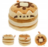 MASKOTKA pluszak KOT Naleśnik Pancake poduszka kawaii PRZEZENT ZABAWKA