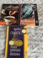 Zestaw 3 książek Agaty Christie