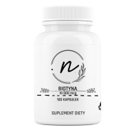 NaturePRO Witamina B7 Biotyna 10000 mcg 100 kapsułki