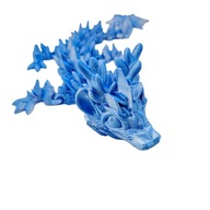 Smok Zimowy XXL - Winter Dragon 37cm 155g TikTok ruchomy od 3DFY