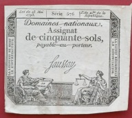 FRANCJA 50 SOLS 1793 !!!