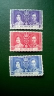 St. Vincent * 3 znaczki KGVI kolonie angielskie brytyjskie