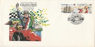 Formuła 1 - Australia 1986 - 4 całości pocztowe - komplet
