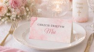 Winietki na Chrzest Święty personalizowane 10 szt. – wyjątkowa dekoracja