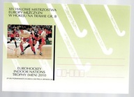 Kartka b/n - XIV Halowe Mistrzostwa Europy w Hokeju na trawie - Poznań 2010