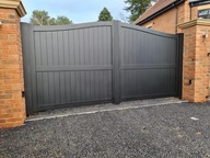 Brama furtka aluminiowa