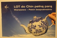LOT do Chin pełną parą, Warszawa - Pekin bezpośrednio, CZYSTA