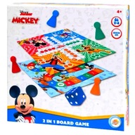 MYSZKA MIKI Gra Rodzinna 2 szt. 2w1 - CHIŃCZYK + WYŚCIG