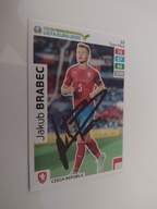 Karta panini autograf Czechy Jakub Brabec Road to Euro 2020