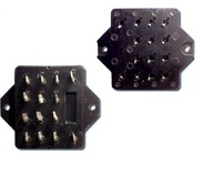 Podstawka gniazdo GOP14 przekaźnika R-15 250 V 10 A lutowane 24-2-6