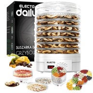 Suszarka spożywcza Electo REGULACJA TEMPERATURY SUSZARKA DO ŻYWNOŚCI 500 W